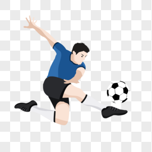 足球员抬脚射门高清图片c4d后抬脚扭头舞姿元宇宙人物姿势高清图片
