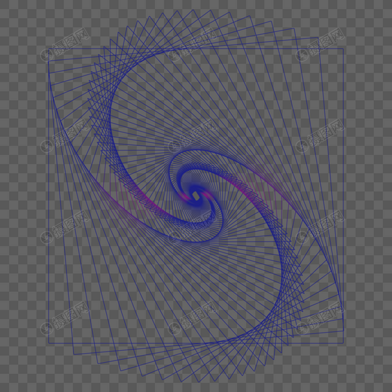 科技感炫彩渐变线条背景电商活动png矢量素材图片