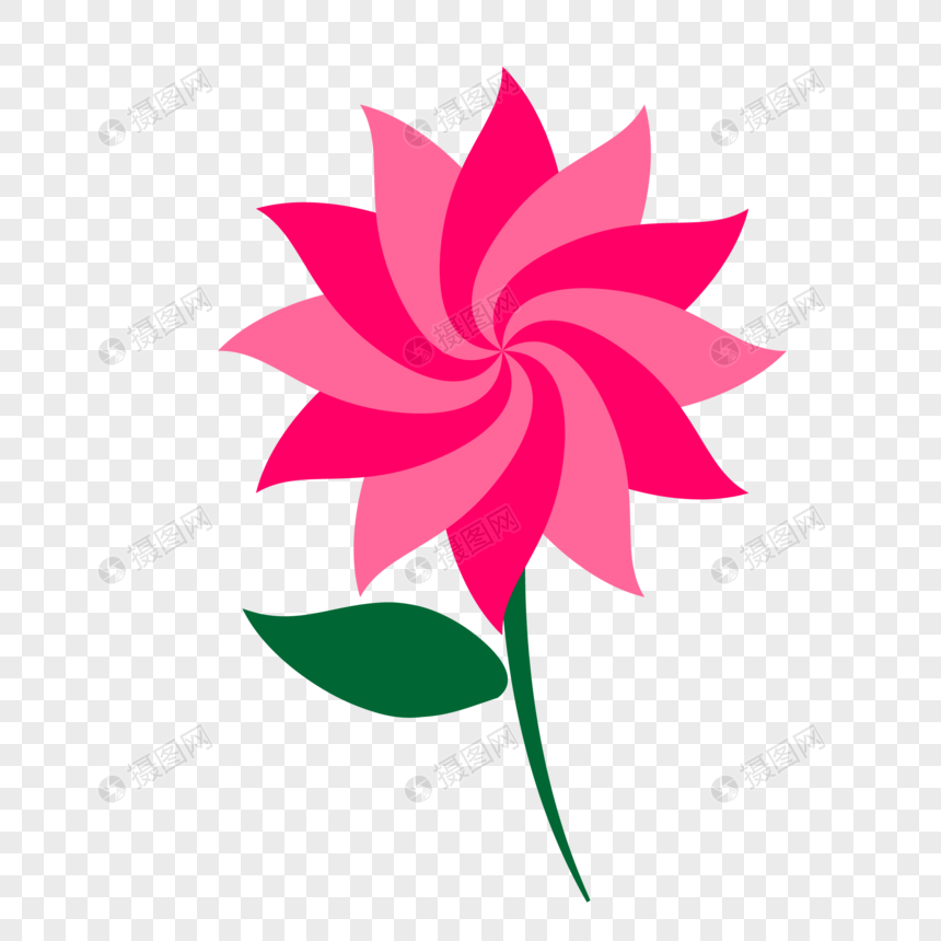 红色的花元素素材下载 正版素材 摄图网 红色的花元素素材下载 正版素材 摄图网