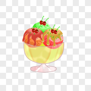 水果冰激凌图片