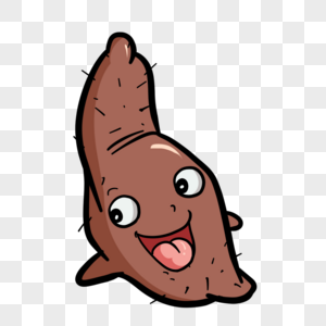 卡通地瓜图片