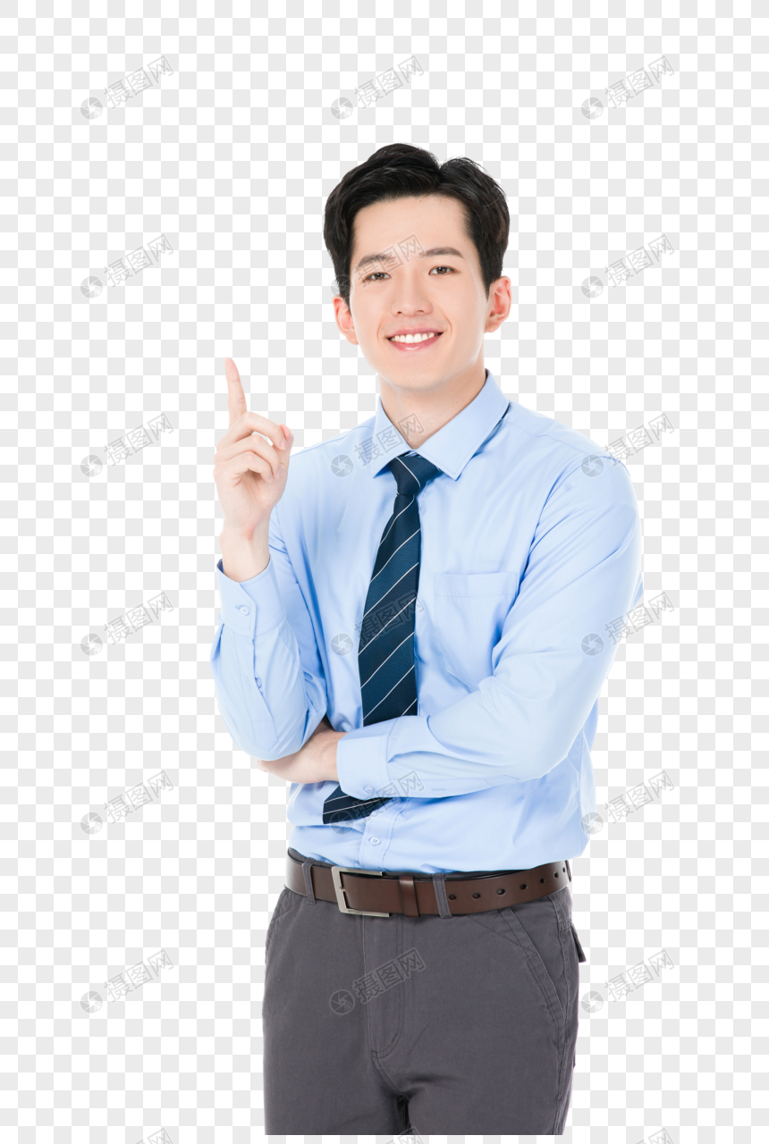 自信的商务男性元素素材下载 正版素材 摄图网