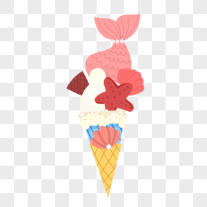 夏至夏日冰淇淋图片