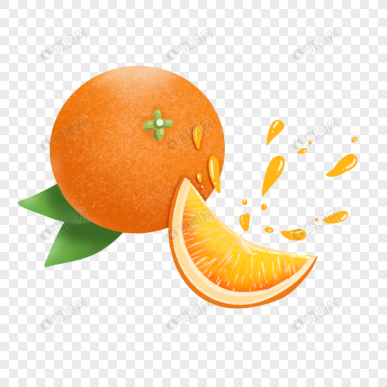 夏季水果橙子图片