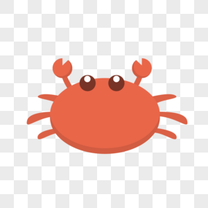 螃蟹红色螃蟹高清图片