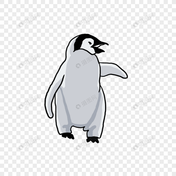 说话的企鹅元素图片