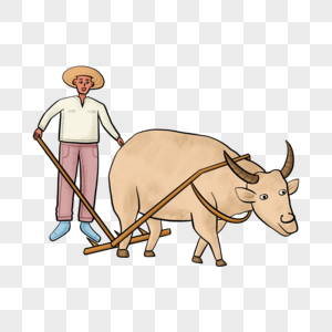 成功立即下载元素  |卡通耕牛图片收藏成功立即下载版权商用插画