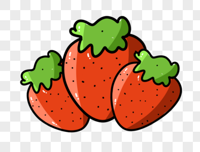 草莓水果素材图片