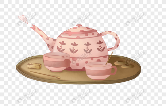 茶壶套装图片
