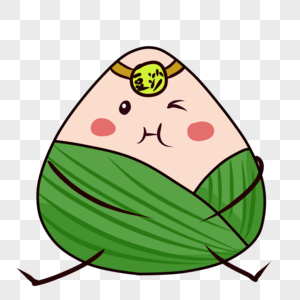 卡通粽子图片素材