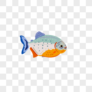 鱼生物鱼元素高清图片