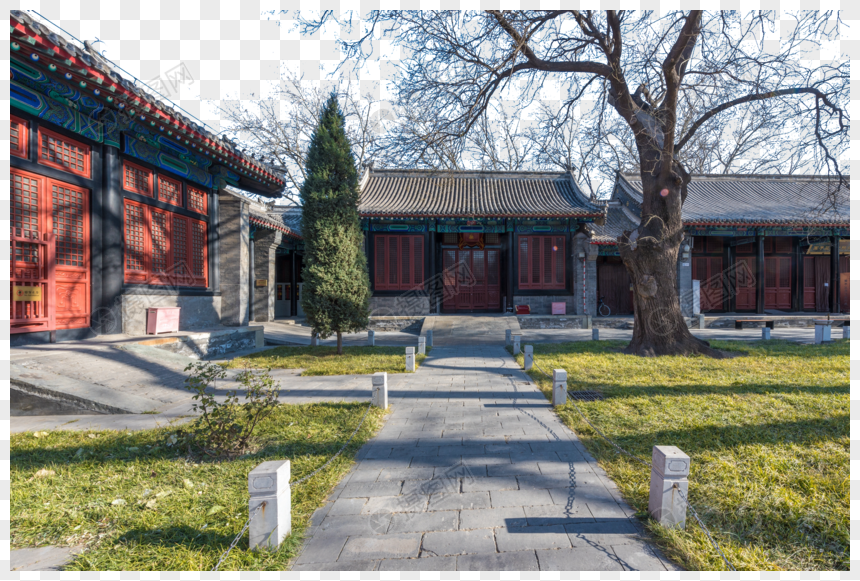 北京国子监古建筑图片