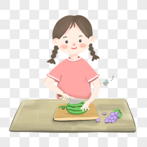 切西瓜戏子图片