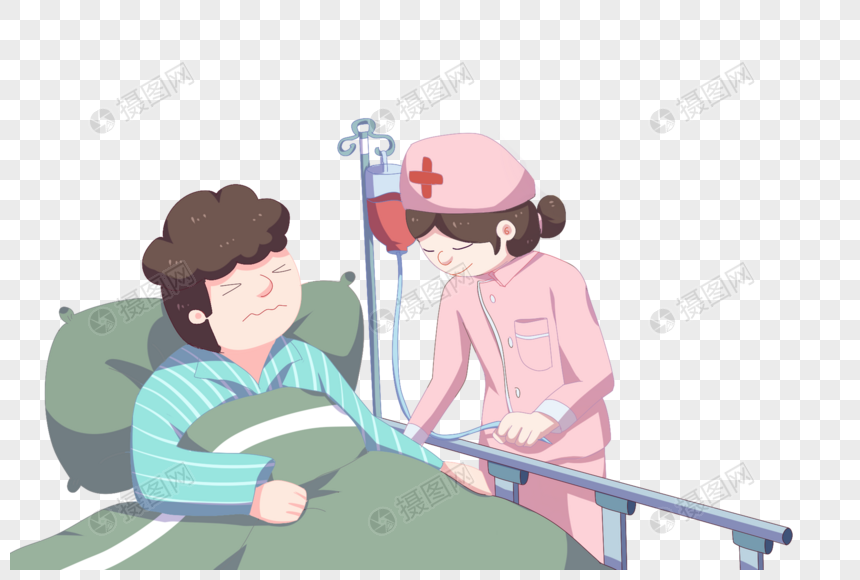 照顾病人的护士
