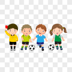 足球运动会运动儿童高清图片