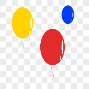 卡通气球背景图片