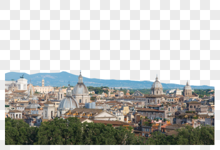 意大利罗马圣天使堡城堡高清图片