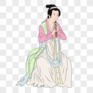 唐代美女唐朝侍女高清图片