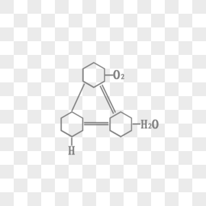 医学生物学化学分子结构式H2O图片
