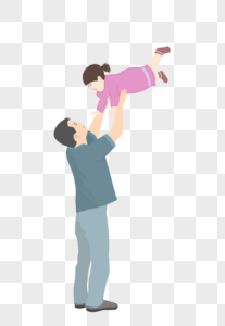 父亲举起宝宝高清图片
