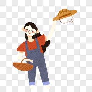 矢量农民图片