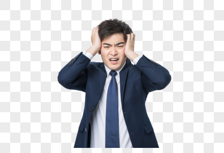 高清图片商务人士抓狂高清图片痛苦的中年人高清图片深夜玩游戏抓狂的