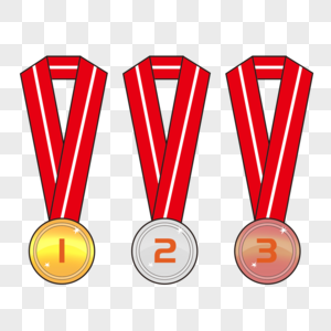 铜牌授牌金银铜奖牌素材