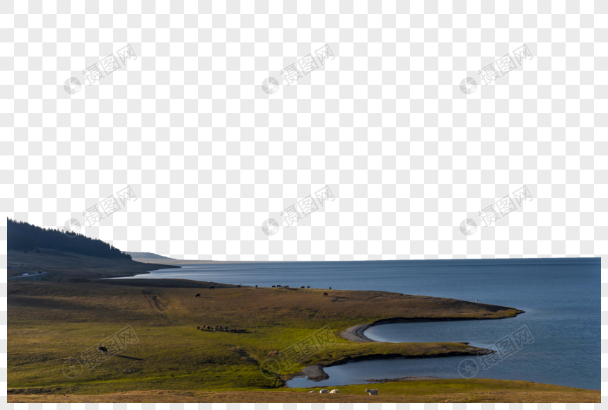 新疆第一大盐水湖艾比湖图片