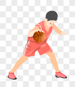 打篮球的小朋友高清图片