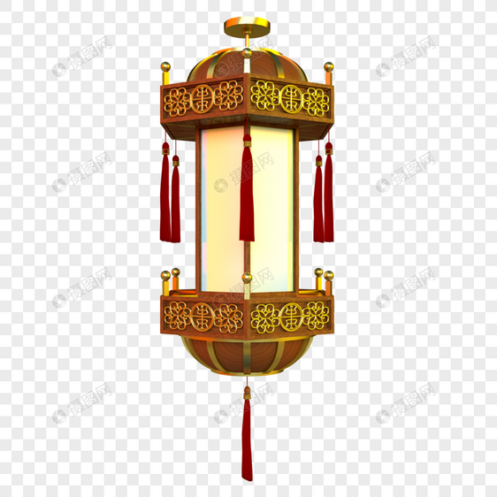 古风灯笼传统喜庆古代中国风古典宫灯图片