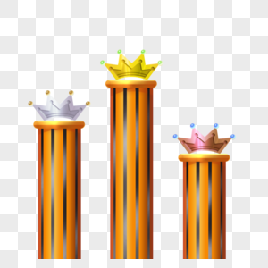 皇冠装饰柱子高清图片