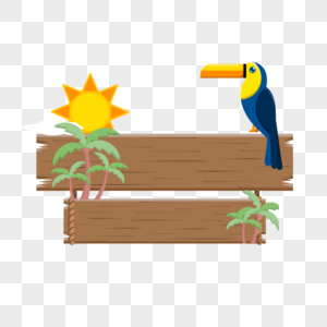 热带背景太阳鹦鹉高清图片