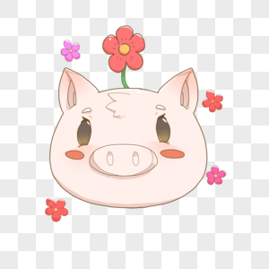 竹笋猪头食材图片