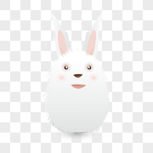 AI矢量图可爱卡通兔子中秋节元素可爱兔子图片