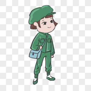 女八路军图片素材