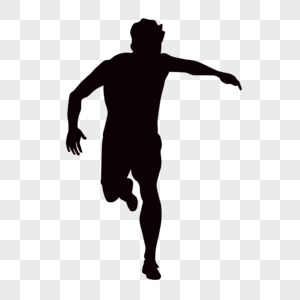 运动员男跑步素材高清图片