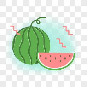 夏季水果西瓜图片