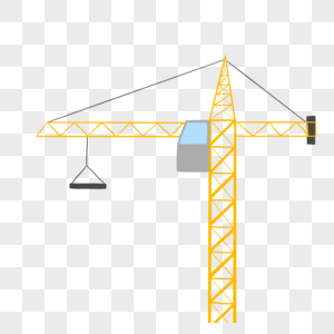 工地塔吊ps素材塔吊高清图片