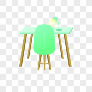 桌椅台灯图片