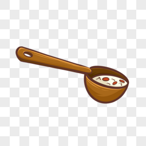 一勺粽子米端午勺子米高清图片