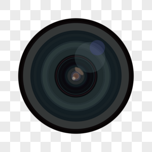 卡通手绘单反相机镜头图片素材