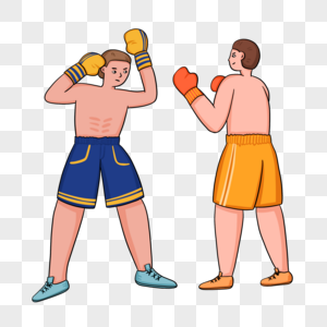 拳击运动员比赛图片
