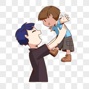 怀抱举高高素材