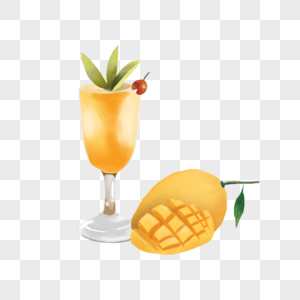 芒果果汁图片