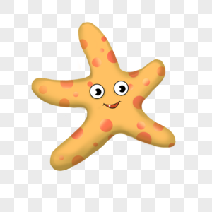 卡通海星图片