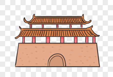 城楼建筑图片