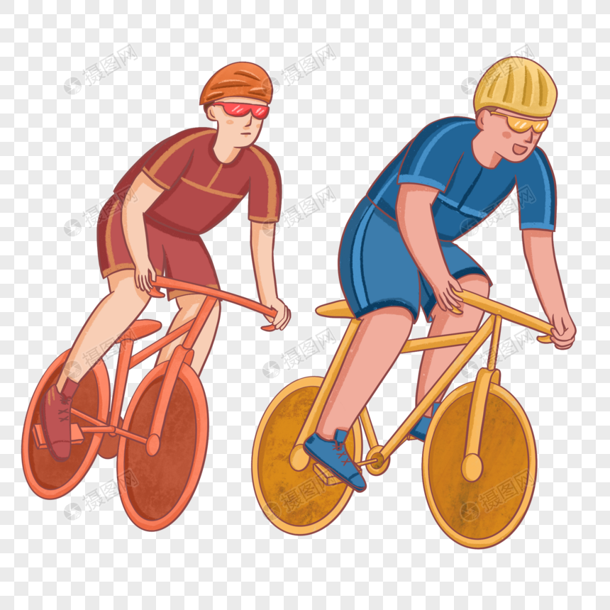 自行车运动比赛图片