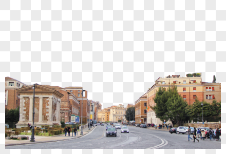 罗马城市交通图片