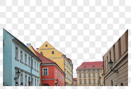 布拉格城堡区街景图片