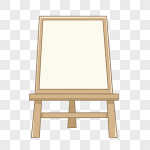 艺术教育培训画板边框高清图片